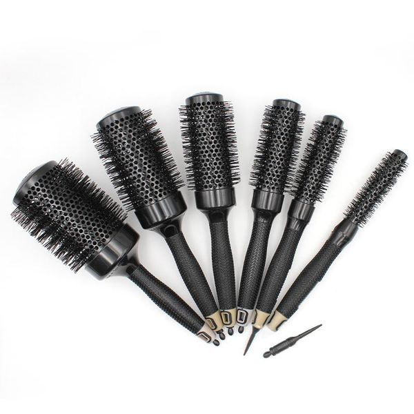 dropshipping 6pcs/set creramic round lonic hair accessories brush scalp massager aluminum tube round barrel curl hair comb brush 1166 lhvqg, Silver
dropshipping 6pcs/set creramic round lonic hair accessories brush scalp massager aluminum tube round barrel curl hair comb brush 1166 lhvqg, Silver