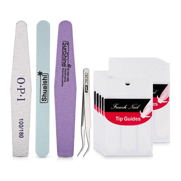 professional nail tool set & kit manicure pedicure tools kit for salon 3 pcs nail files + 10 pcs stickers + 1 cuticle nipper
professional nail tool set & kit manicure pedicure tools kit for salon 3 pcs nail files + 10 pcs stickers + 1 cuticle nipper