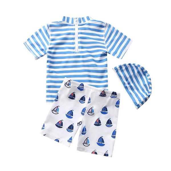 blue stripes swimwear boy split swimsuit sailboat hooded swimwear short sleeve beachwear springs swimming
blue stripes swimwear boy split swimsuit sailboat hooded swimwear short sleeve beachwear springs swimming