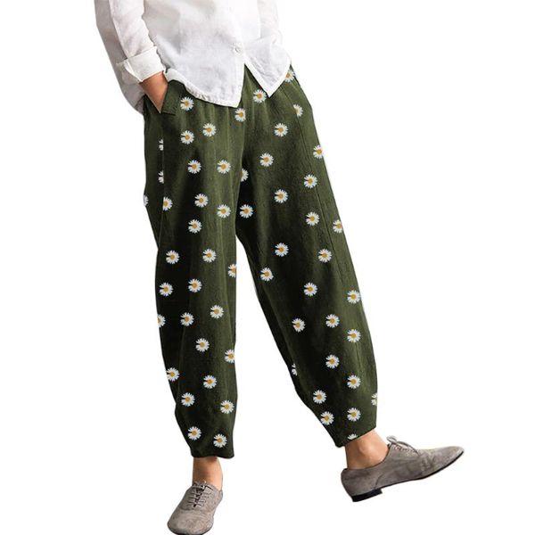 lasperal 2020 fashion harajuku streetwear korean women cute daisy flower graphic print straight boho high waist pant, Black;white
lasperal 2020 fashion harajuku streetwear korean women cute daisy flower graphic print straight boho high waist pant, Black;white