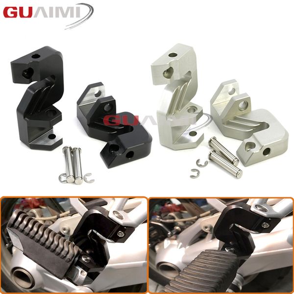 

motorcycle passenger foot peg relocation foot rests regulator accessories for r1200gs 2005 - 2012 r 1200 gs adv 2006 - 2013
