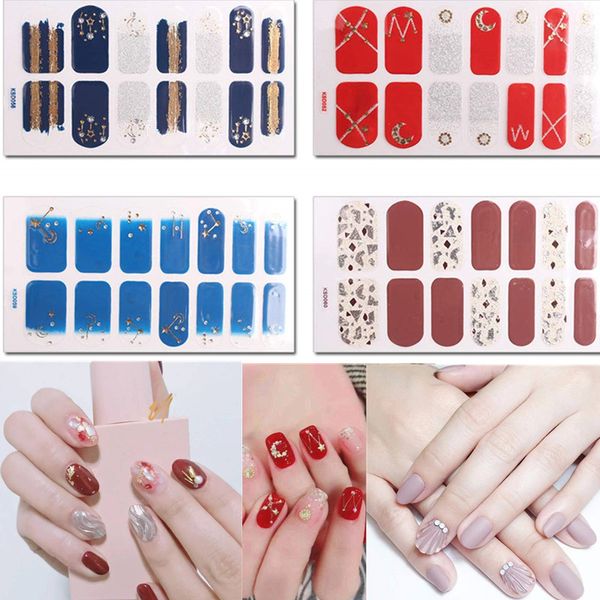 red cat eye nail polish sticker adhesive nail wraps full cover art stickers diy beauty nails manicures wholesale, Black
red cat eye nail polish sticker adhesive nail wraps full cover art stickers diy beauty nails manicures wholesale, Black