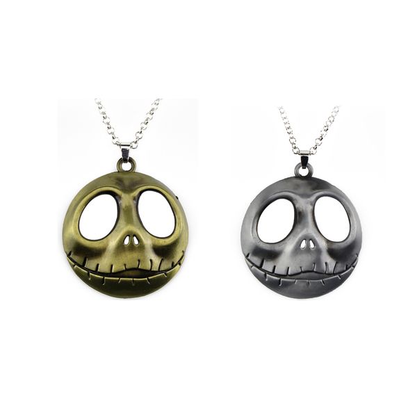 fashion jewelry skulls head skellington men necklaces the nightmare before christmas jack skull necklace halloween gift, Silver
fashion jewelry skulls head skellington men necklaces the nightmare before christmas jack skull necklace halloween gift, Silver