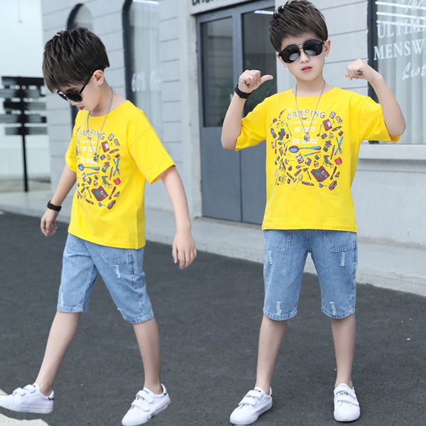 2020 summer kids boys clothes short sleeve+shorts 2pcs suit outfit teens boys clothing sets 6 7 8 10 12 year children clothing, White
2020 summer kids boys clothes short sleeve+shorts 2pcs suit outfit teens boys clothing sets 6 7 8 10 12 year children clothing, White