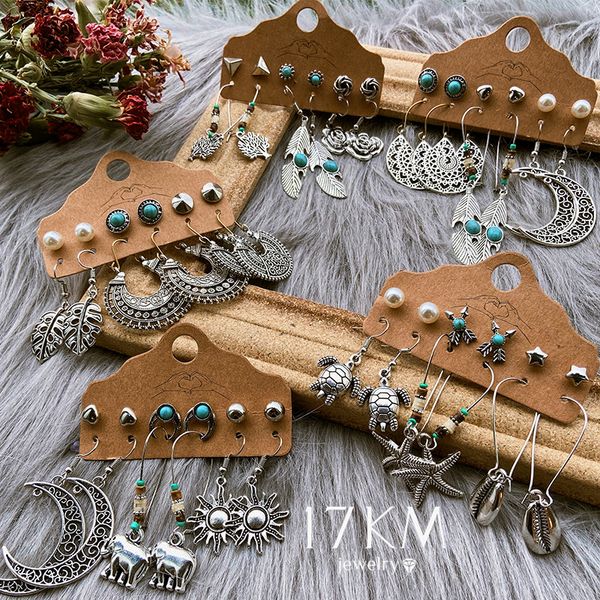 2020 ethnic vintage feather earrings set for women vintage retro sun moon drop earring set fashion earrings jewelry gift, Silver
2020 ethnic vintage feather earrings set for women vintage retro sun moon drop earring set fashion earrings jewelry gift, Silver
