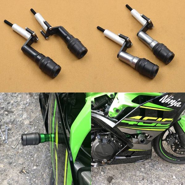 exhaust pipe system sliders for ninja 400 250 z400 z 400 frame sliders engine protective guard cover falling protection
exhaust pipe system sliders for ninja 400 250 z400 z 400 frame sliders engine protective guard cover falling protection