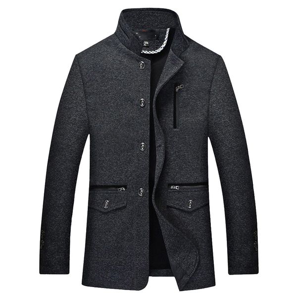 men's black jacket warm overcoat outwear ski jackets winter padded winter tide trend long sleeve pure color clothing nice, Black;brown
men's black jacket warm overcoat outwear ski jackets winter padded winter tide trend long sleeve pure color clothing nice, Black;brown