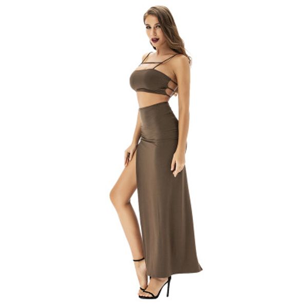 fashion womens designer two piece dresses new arrival solid color women dresses split sleeveless dress size xs-xl ph-yf20424, White
fashion womens designer two piece dresses new arrival solid color women dresses split sleeveless dress size xs-xl ph-yf20424, White