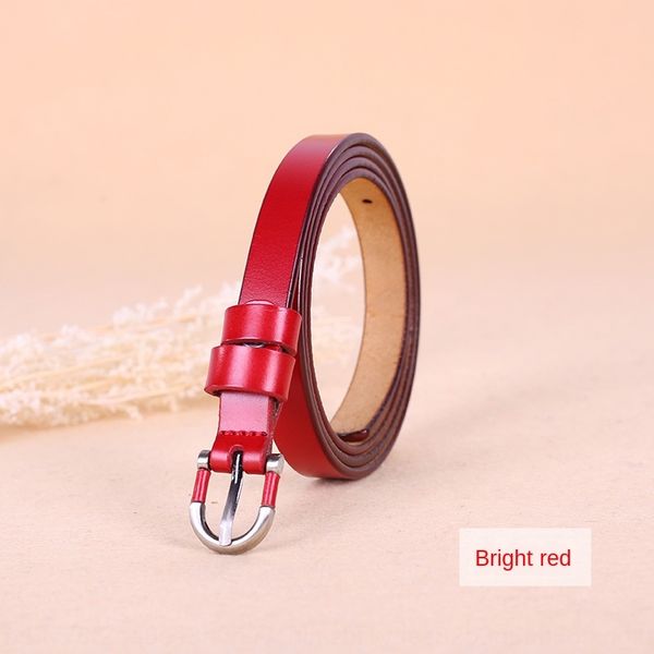 thin women's second layer cow leather belt knotted skirt narrow belt soft leather white decoration, Black;brown 
thin women's second layer cow leather belt knotted skirt narrow belt soft leather white decoration, Black;brown