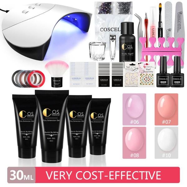 coscelia extention gel set nail set 30ml nail polish with manicure tools kit uv led lamp dryer art tools kit
coscelia extention gel set nail set 30ml nail polish with manicure tools kit uv led lamp dryer art tools kit