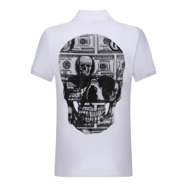 wholesale leisure time men's wear cotton large-size short-sleeved t-shirt summer lapel polo shirt phillip plain designer #6889, White;black
wholesale leisure time men's wear cotton large-size short-sleeved t-shirt summer lapel polo shirt phillip plain designer #6889, White;black