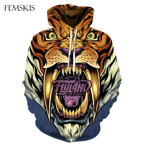 femskis men hoodies hip hop sweatshirt funny 3d tiger lion fashion plus size hoodie women tracksuit pullovers outerwear, Black 
femskis men hoodies hip hop sweatshirt funny 3d tiger lion fashion plus size hoodie women tracksuit pullovers outerwear, Black