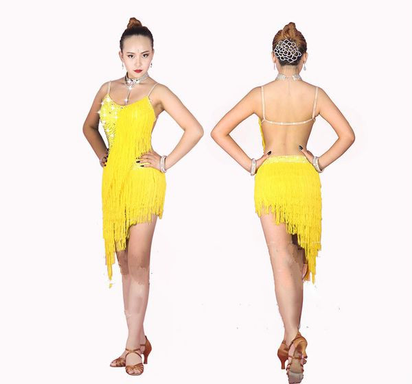 luxury latin dance dresses performance costumes sparkly rhinestones fringe dress for women girls stage competiton clothing, Black;red
luxury latin dance dresses performance costumes sparkly rhinestones fringe dress for women girls stage competiton clothing, Black;red