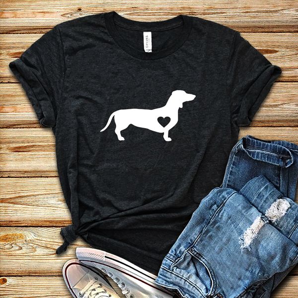 dachshund love dog t-shirt doxie shirt wiener dog shirt streetwear tumblr t shirts women causal cotton graphic tee harajuku y19072701, White
dachshund love dog t-shirt doxie shirt wiener dog shirt streetwear tumblr t shirts women causal cotton graphic tee harajuku y19072701, White