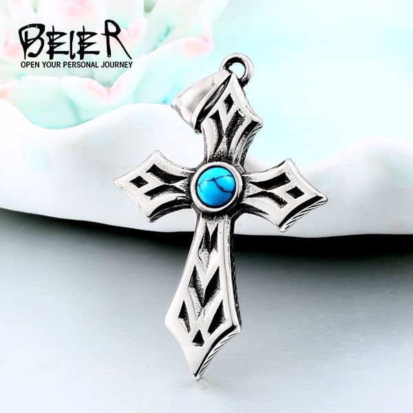 beier unique cool pretty necklace pendant with the red/blue stone for man and woman stainless steel fashion cross jewelrybp8-405, Silver
beier unique cool pretty necklace pendant with the red/blue stone for man and woman stainless steel fashion cross jewelrybp8-405, Silver