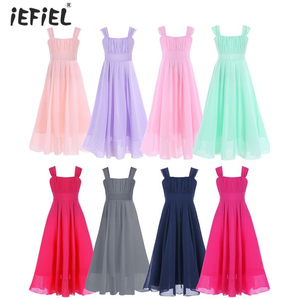 iefiel sleeveless flower princess girls dress wedding party bridesmaid maxi long dress vestidos ball gown elegant formal dresses, Red;yellow
iefiel sleeveless flower princess girls dress wedding party bridesmaid maxi long dress vestidos ball gown elegant formal dresses, Red;yellow