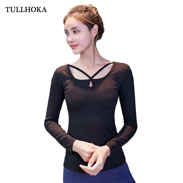 tullhoka long sleeve shirts fitness running sport t-shirts women nylon slim yoga autumn new, Black;blue
tullhoka long sleeve shirts fitness running sport t-shirts women nylon slim yoga autumn new, Black;blue
