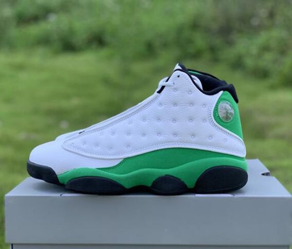 13j lucky green 2020 basketball shoes men athletic shoes db6537-113
