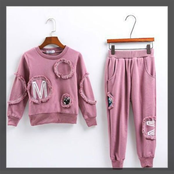 teenage girls clothes children clothing set cotton sweatshirt + pants two-piece casual pink kids girls clothes suit 6 8 10 12, White
teenage girls clothes children clothing set cotton sweatshirt + pants two-piece casual pink kids girls clothes suit 6 8 10 12, White