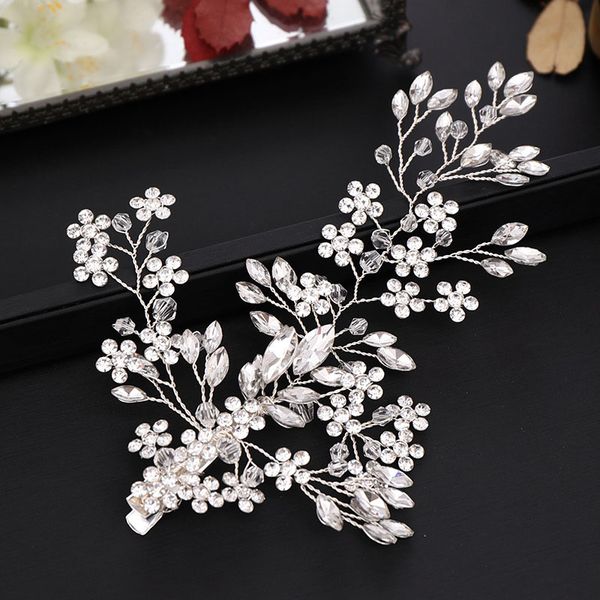 forseven women girl birthday party bridal bride noiva wedding hair jewelry flower leaves crystal hairpins clips hairgrips, Golden;white
forseven women girl birthday party bridal bride noiva wedding hair jewelry flower leaves crystal hairpins clips hairgrips, Golden;white