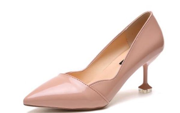 2020 women's shoes in spring and autumn with new style high heel fine heel pointed end@6107, Black
2020 women's shoes in spring and autumn with new style high heel fine heel pointed end@6107, Black