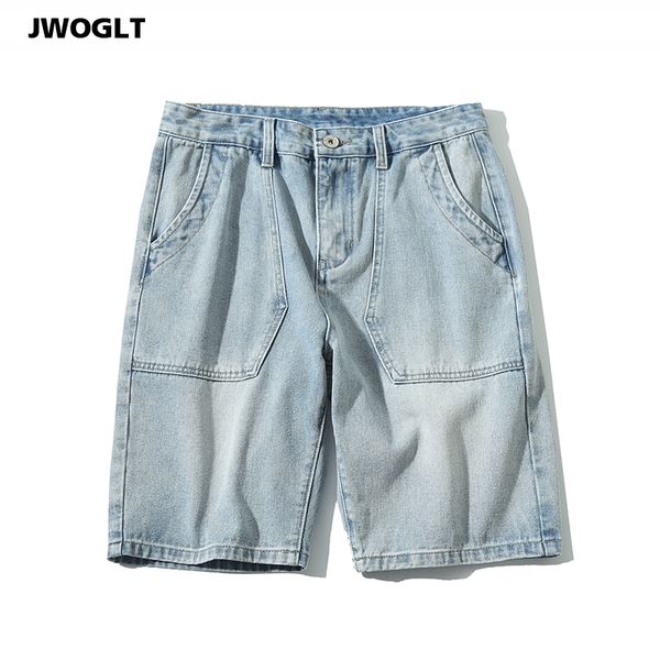 summer new fashion mulit pocket denim shorts cotton shorts jeans harajuku knee length blue cowboy
summer new fashion mulit pocket denim shorts cotton shorts jeans harajuku knee length blue cowboy