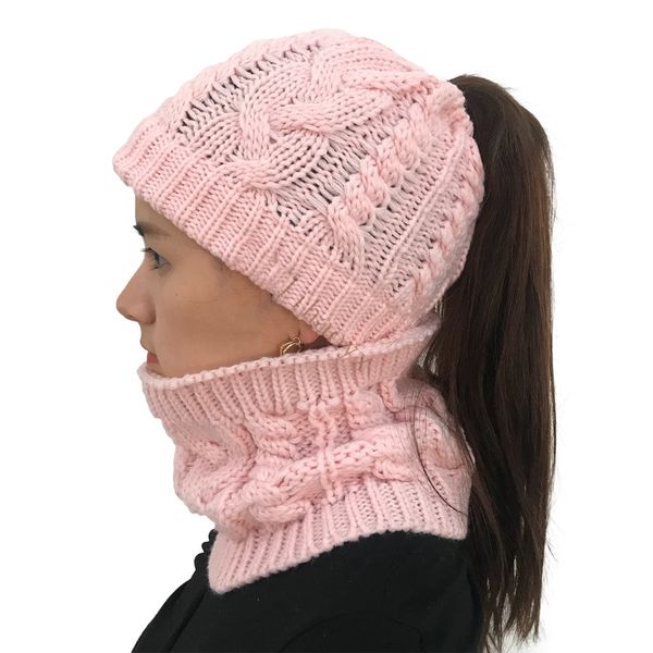 empty knitted twist women head beanies horsetail and scarf brand autumn winer warm cap pompom skullies for hats new set d54 vockn, White;black
empty knitted twist women head beanies horsetail and scarf brand autumn winer warm cap pompom skullies for hats new set d54 vockn, White;black