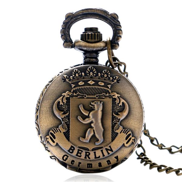 bronze mini pocket watch lovely german berlin bear sculpture pendant necklace unique city souvenir clock gifts for friends, Slivery;golden
bronze mini pocket watch lovely german berlin bear sculpture pendant necklace unique city souvenir clock gifts for friends, Slivery;golden