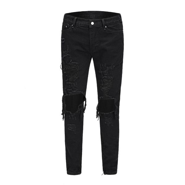 vintage black skinny fit biker distressing stretch denim joggers distressing skinny drawstring biker jeans streetwear k59#, Blue
vintage black skinny fit biker distressing stretch denim joggers distressing skinny drawstring biker jeans streetwear k59#, Blue