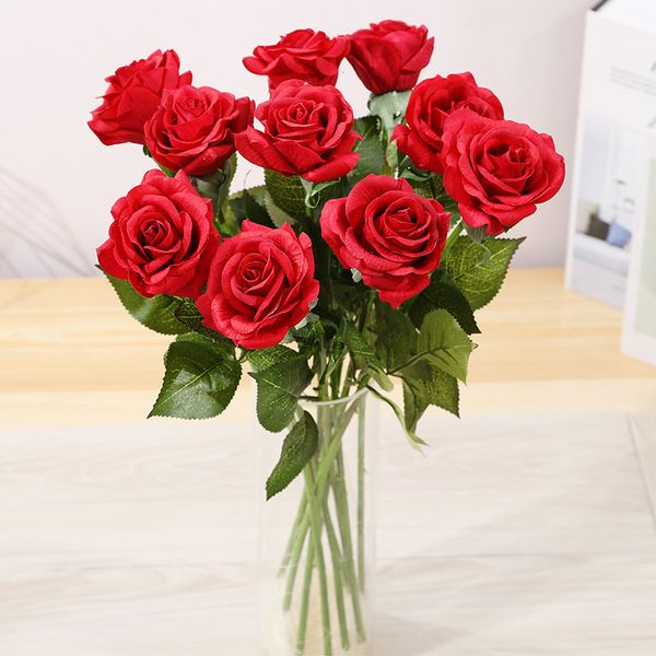 simulation rose single false feel rose living area christmas home corsage fleece simulation bouquet artificial flowers
simulation rose single false feel rose living area christmas home corsage fleece simulation bouquet artificial flowers