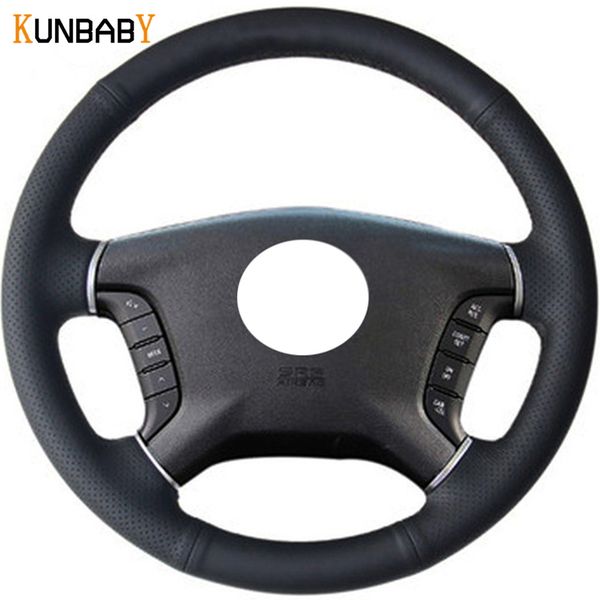 kunbaby black red genuine leather car steering wheel cover for mitsubishi pajero 2007-2014 galant 2008-2012
kunbaby black red genuine leather car steering wheel cover for mitsubishi pajero 2007-2014 galant 2008-2012