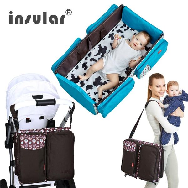 insular portable 2 in 1 diaper mummy bag newborn safe travel foldable baby bed nappy stroller bags baby cribs sleeping basket
insular portable 2 in 1 diaper mummy bag newborn safe travel foldable baby bed nappy stroller bags baby cribs sleeping basket