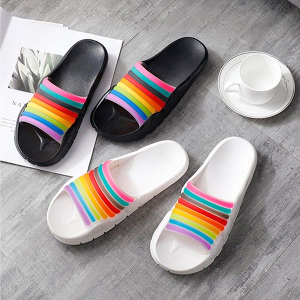 womens summer casual flat slippers bling rainbow slippers indoor home shoes outdoor beach flip flops womens new fashion presentations, Black
womens summer casual flat slippers bling rainbow slippers indoor home shoes outdoor beach flip flops womens new fashion presentations, Black