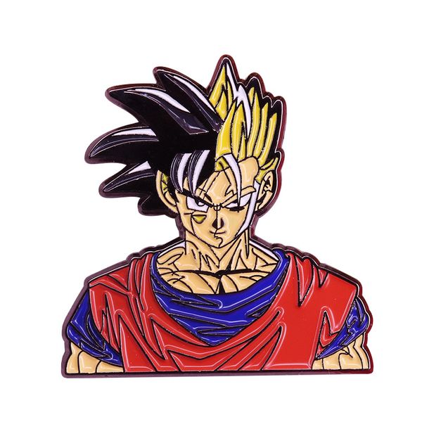 p4713 dongmanli anime goku figures cool creative metal brooch enamel pins badge backpack bag collar lapel jewelry, Gray
p4713 dongmanli anime goku figures cool creative metal brooch enamel pins badge backpack bag collar lapel jewelry, Gray
