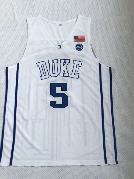 ncaa duke blue devils #5 rj barrett jersey stitched college jersey - white, Black
ncaa duke blue devils #5 rj barrett jersey stitched college jersey - white, Black