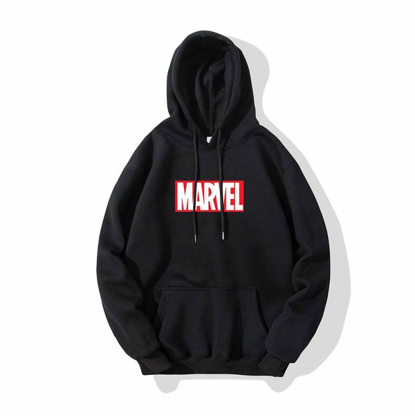 autumn and winter brand sweatshirts men brand marvel letter printing fashion mens hoodies thickened men's hoodie, Black
autumn and winter brand sweatshirts men brand marvel letter printing fashion mens hoodies thickened men's hoodie, Black