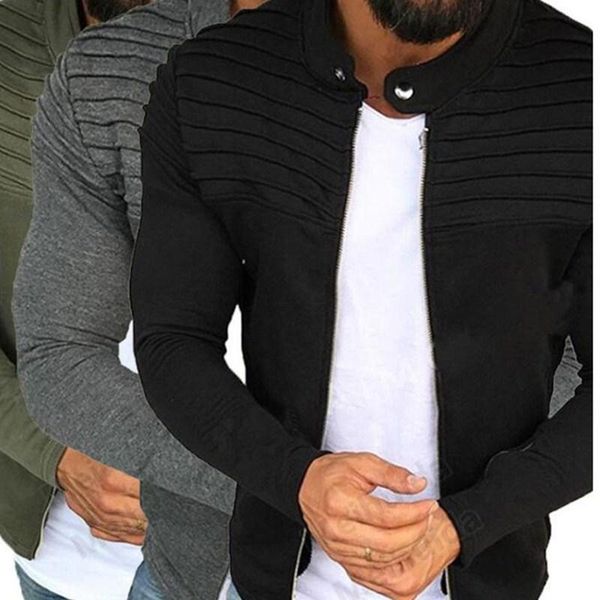 2019 new brand men's windbreaker jacket men's fall cotton crime long sleeve coat cardigan coat sports casual men, Black
2019 new brand men's windbreaker jacket men's fall cotton crime long sleeve coat cardigan coat sports casual men, Black