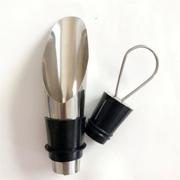 metal pourer wine ser two-in-one red wine pourer stainless steel simple easy pourer t9i0013 
metal pourer wine ser two-in-one red wine pourer stainless steel simple easy pourer t9i0013