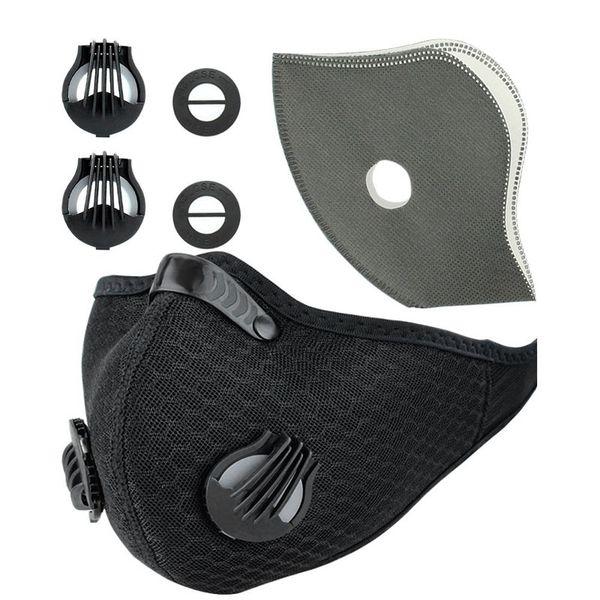 1 pcs anti dust cycling face mouth mask activated carbon filter windproof mouth-muffle bacteria proof bicycle face masks, Black
1 pcs anti dust cycling face mouth mask activated carbon filter windproof mouth-muffle bacteria proof bicycle face masks, Black