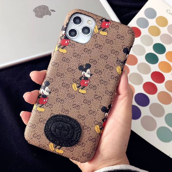 

For Samsung S20 S10 S9 S8 Plus Note10 Leather Hard Phone Case for iphone 11 Pro Max 7 8 plus XS XR XsMax Phone Cover for Huawei P40 Mate30