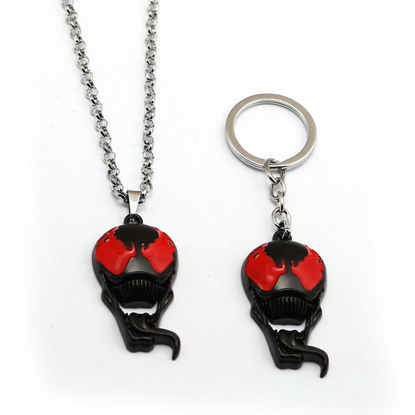 venom metal alloy keychain necklace link chain fashion keyring pendant men key chain toys chaveiro movie jewelry, Silver
venom metal alloy keychain necklace link chain fashion keyring pendant men key chain toys chaveiro movie jewelry, Silver