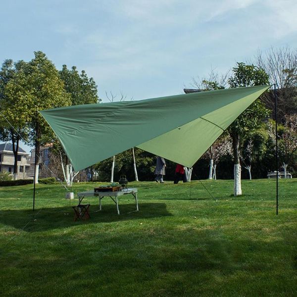 19 in 1 ultralight tarp outdoor camping survival sun shelter shade awning silver coating pergola waterproof beach tent
19 in 1 ultralight tarp outdoor camping survival sun shelter shade awning silver coating pergola waterproof beach tent