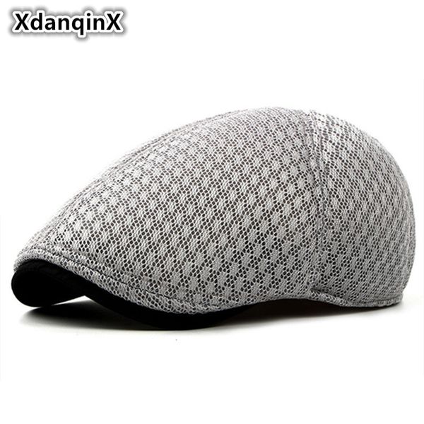 xdanqinx spring summer breathable mesh beret for men women fashion duck tongue cap ventilation adjustable size young female caps, Blue;gray
xdanqinx spring summer breathable mesh beret for men women fashion duck tongue cap ventilation adjustable size young female caps, Blue;gray