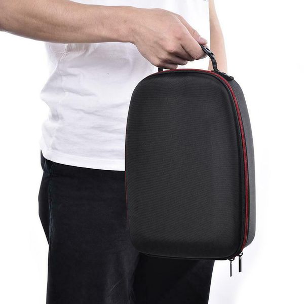 double zippers portable all in one protective accessory travel storage case eva vr gaming headset carrying for oculus quest
double zippers portable all in one protective accessory travel storage case eva vr gaming headset carrying for oculus quest