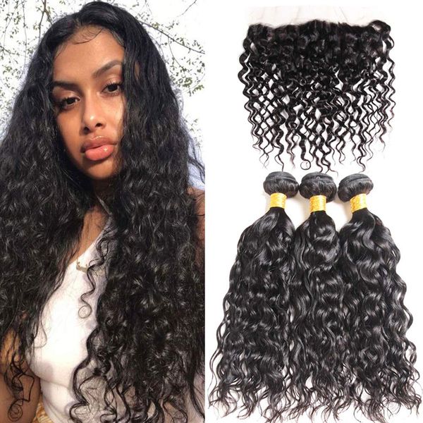 malaysian water wave 3 bundles with swiss lace frontal ocean wave hair extension curly weave bundles wet and wavy human hairs 105g hot, Black;brown
malaysian water wave 3 bundles with swiss lace frontal ocean wave hair extension curly weave bundles wet and wavy human hairs 105g hot, Black;brown