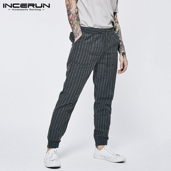 incerun fashion men harem pants striped cotton pockets joggers loose sweatpants hiphop casual pants trousers men streetwear 2019, Black
incerun fashion men harem pants striped cotton pockets joggers loose sweatpants hiphop casual pants trousers men streetwear 2019, Black
