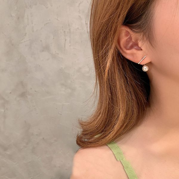 minimalist silver 925 crystal bar pearl back hanging stud earrings for women korea style accessories brincos, Golden;silver
minimalist silver 925 crystal bar pearl back hanging stud earrings for women korea style accessories brincos, Golden;silver