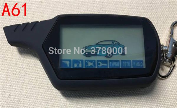 a61 2-way lcd remote control key fob chain keychain a61 for russian vehicle security two way car alarm system starline 
a61 2-way lcd remote control key fob chain keychain a61 for russian vehicle security two way car alarm system starline