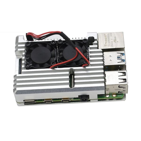 aluminium alloy cover protective case easy install signal enclosure shell accessories practical box housing for raspberry pi 4b
aluminium alloy cover protective case easy install signal enclosure shell accessories practical box housing for raspberry pi 4b
