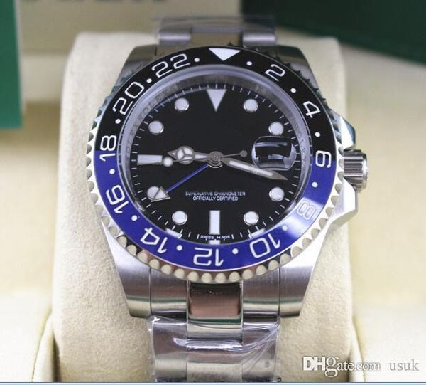 6 styles luxury watches ii 18k white gold ceramic bezel waterproof 116710 116718 116719 automatic mens watch men's watch wristwatch, Slivery;brown
6 styles luxury watches ii 18k white gold ceramic bezel waterproof 116710 116718 116719 automatic mens watch men's watch wristwatch, Slivery;brown